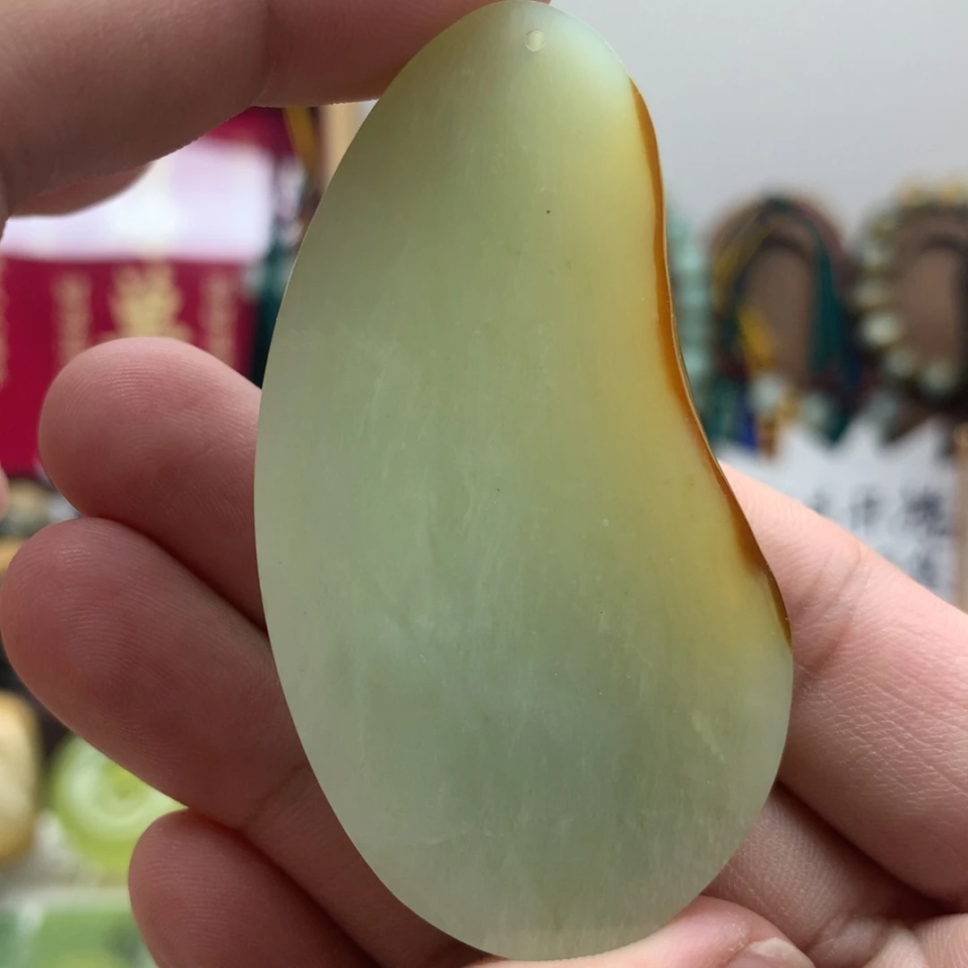 岫玉未镶嵌吊坠(不含链)