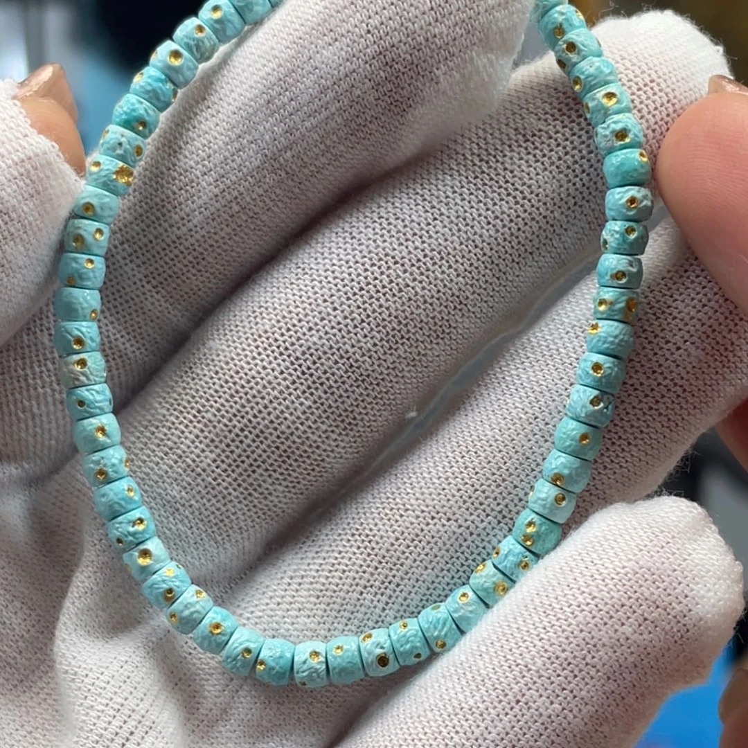 绿松石未镶嵌挂件