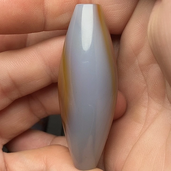 6***玛瑙/玉髓合金颈饰