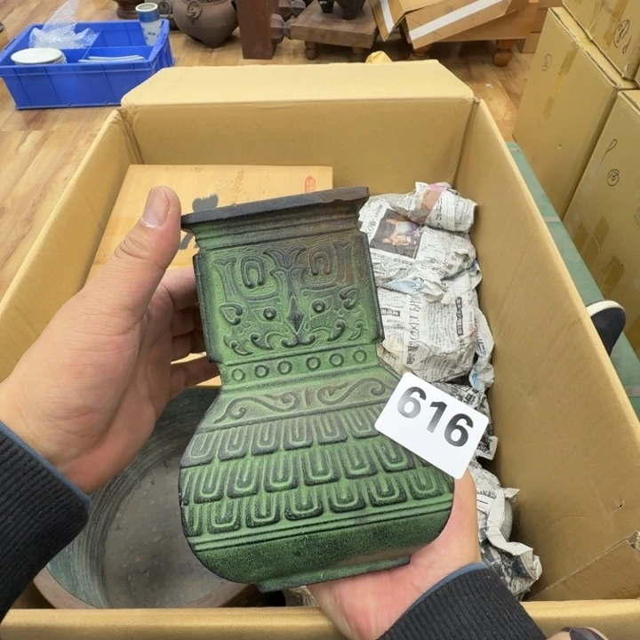 瓷片工艺品摆件瓷器摆件正能量