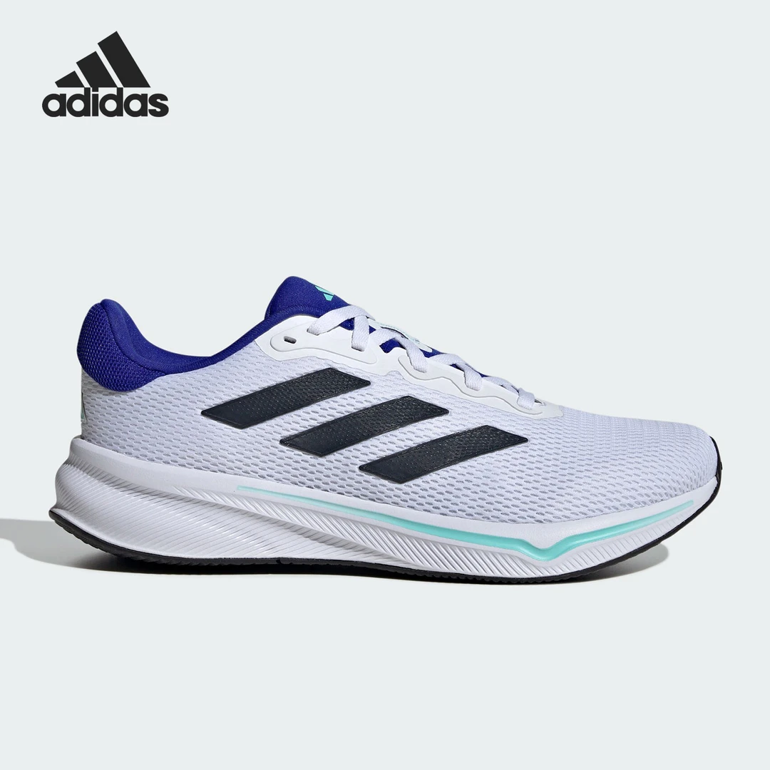 Adidas/阿迪达斯 时尚潮流男士系带轻便简约低帮跑步鞋 IH6005