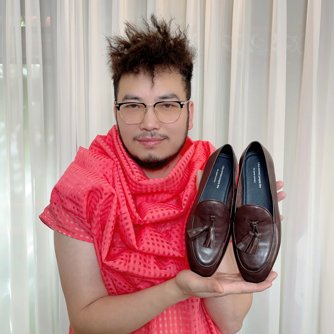 【艾琪】跟高2.5cm 时尚玛丽珍靴单鞋流苏气质百搭女浅口单鞋