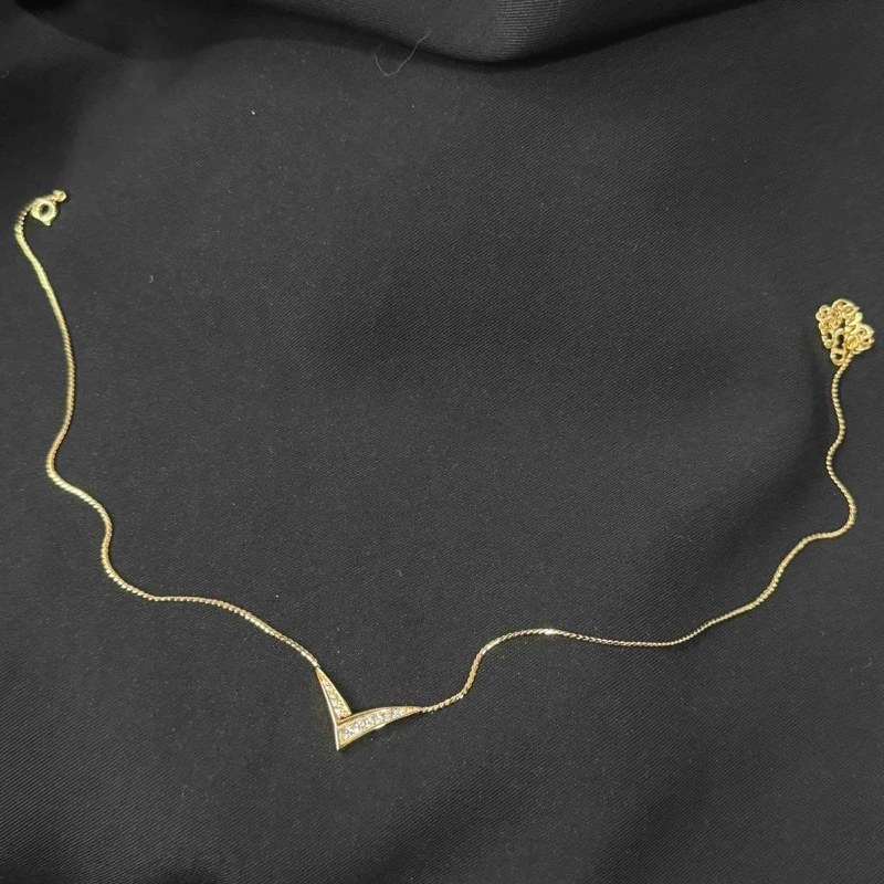 99新 Givenchy/纪梵希 乱乱子中古汉堡/女士/项链/118996