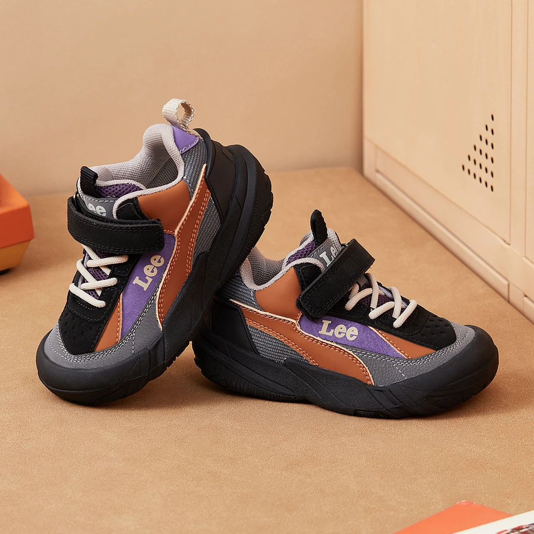 Leekids2025新款春秋男童女童时尚百搭软底休闲鞋