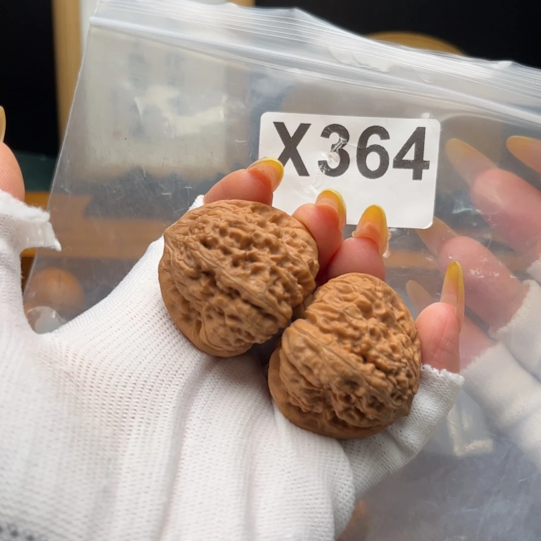 桃核把件38左右平谷凹底x364