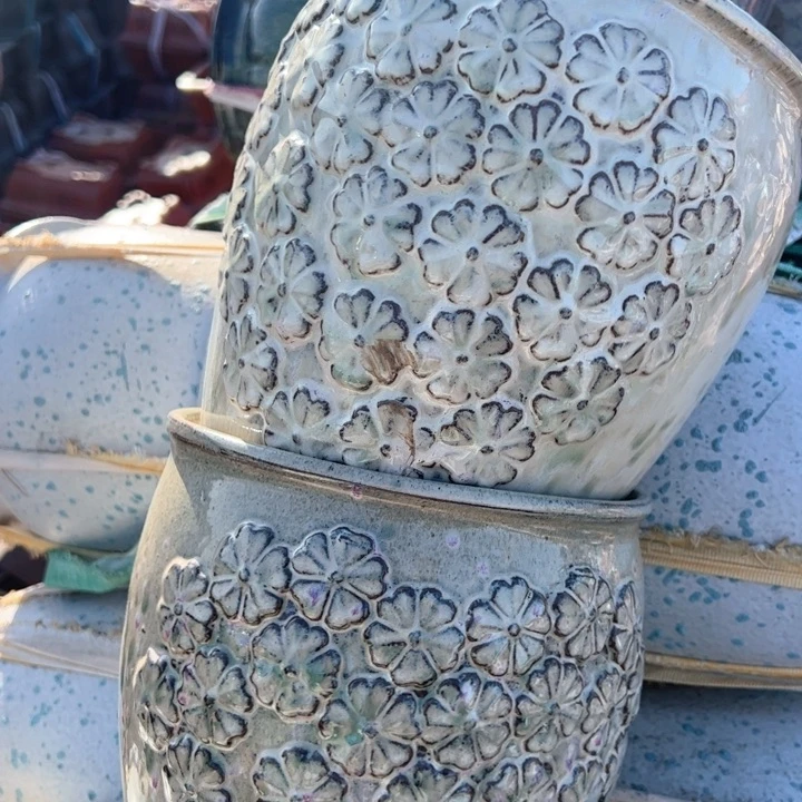 红陶紫砂碗盆口18