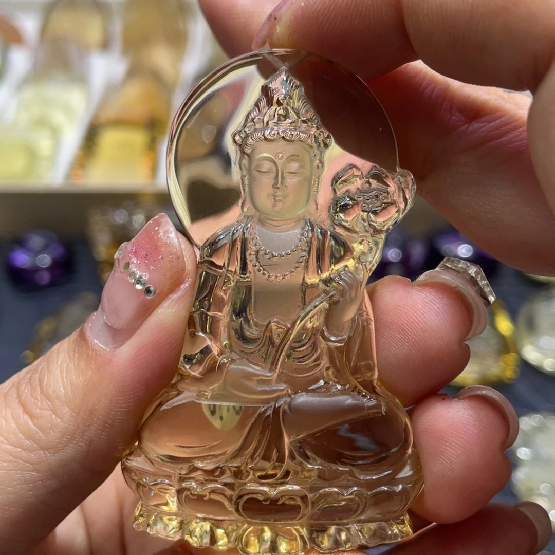 水晶颈饰未镶嵌定制