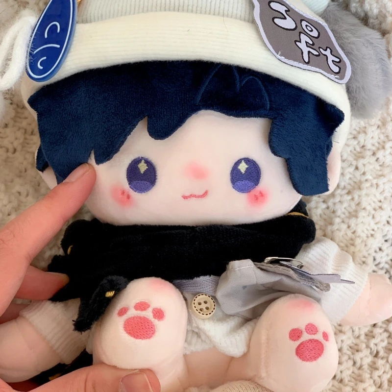 【20cm傅融】【果果粒】【代号裸娃】【傅融】20cm坐坐体棉花娃娃坐姿