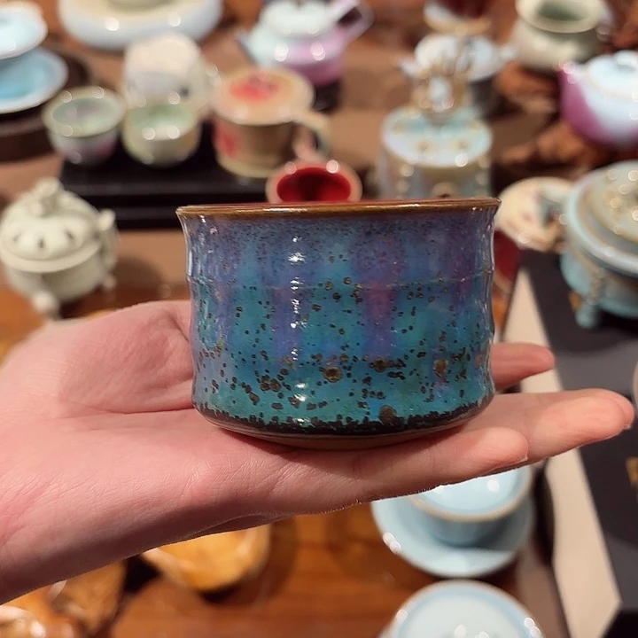 钧瓷杯子来孔家钧窑云逛馆