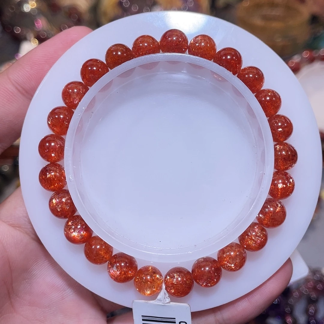 日光石未镶嵌手链金太阳7m