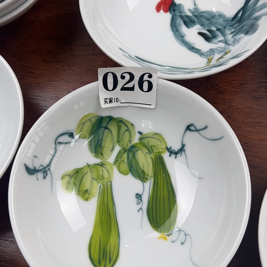 瓷片景德镇陶瓷手工手绘制作