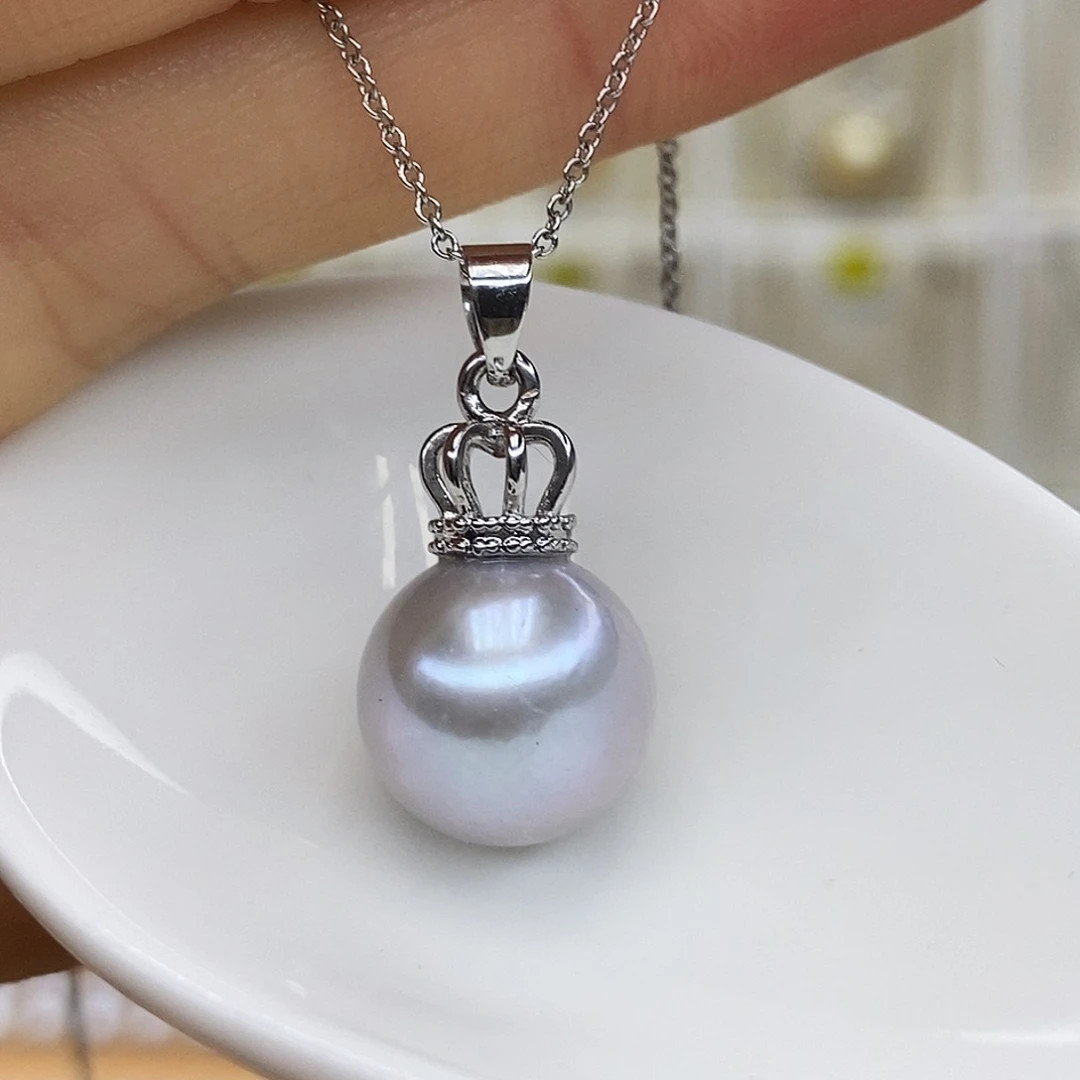 淡水珍珠未镶嵌吊坠(赠链)
