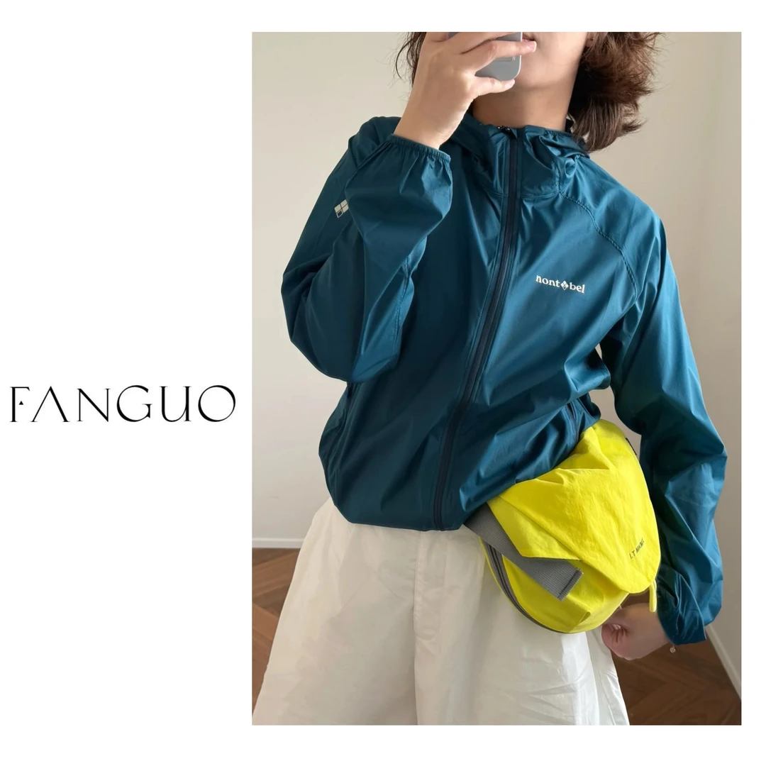 日本mon*l 原厂！超薄透气山系外套 户外男女休闲连帽防晒衣30448