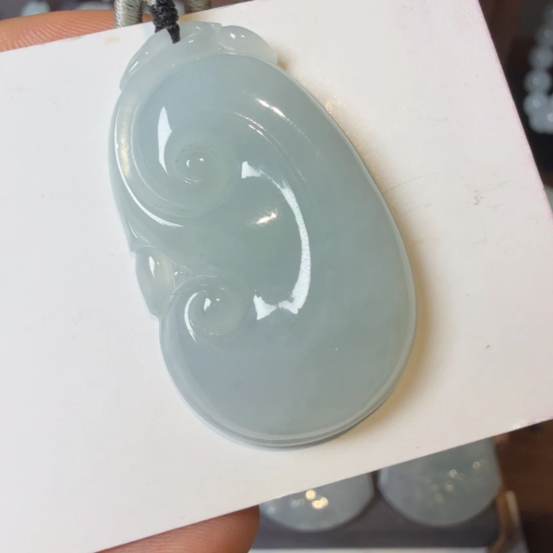 翡翠裸石翡翠福利如意