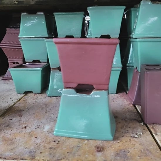 四方口16*13 微霞八个 素4绿4