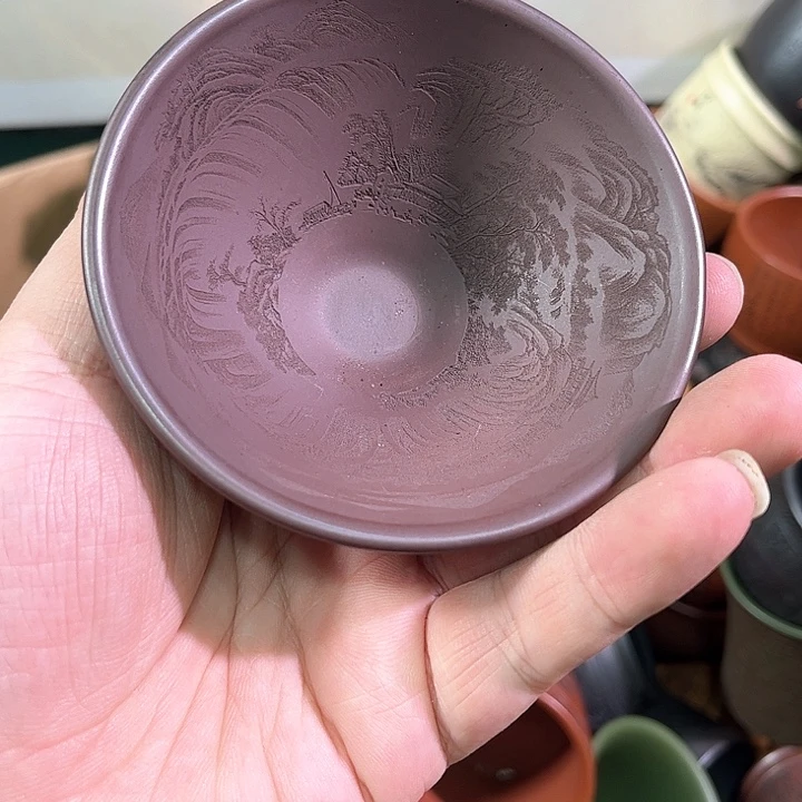 茶杯紫砂全手工紫砂主人杯
