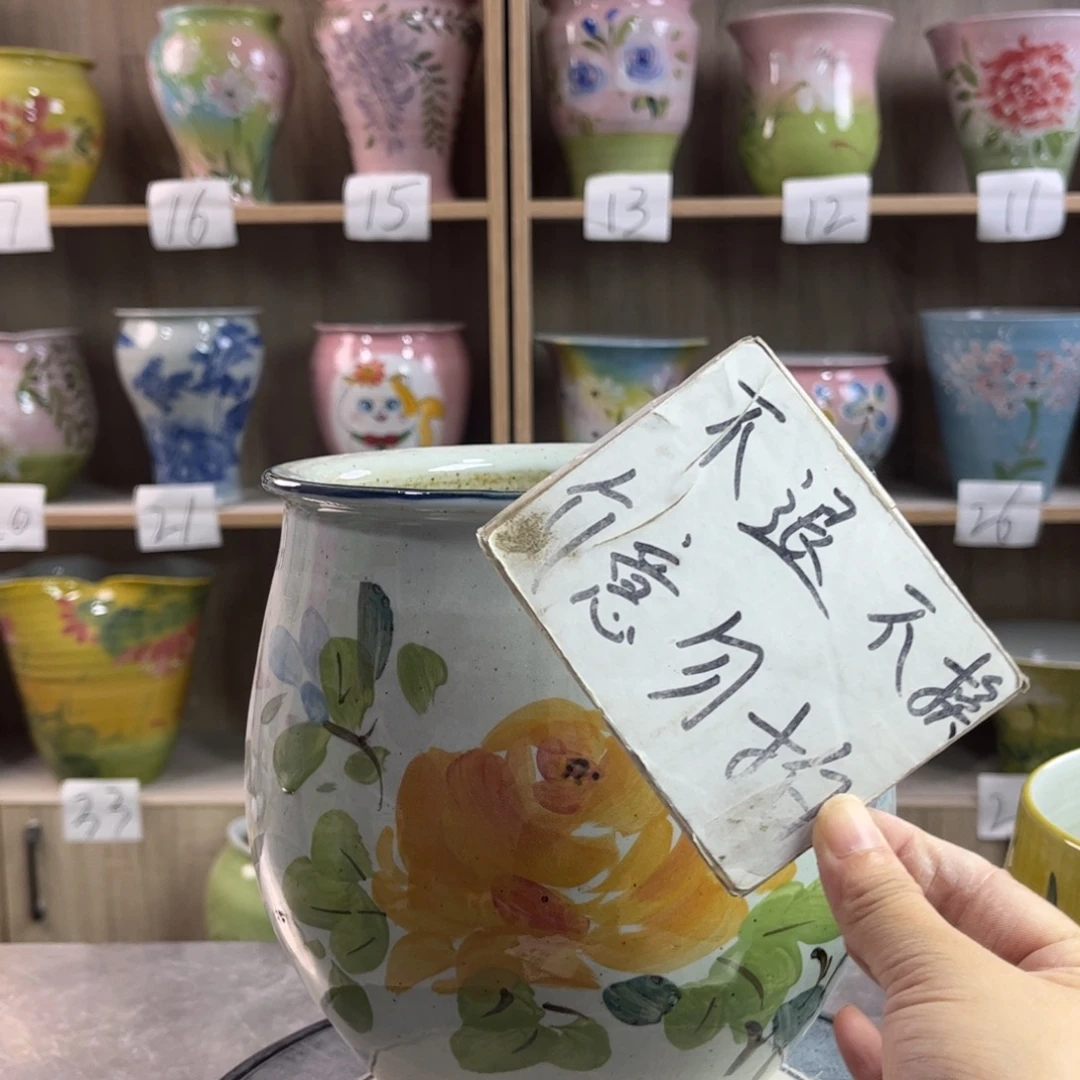 景德镇陶瓷花盆花盆