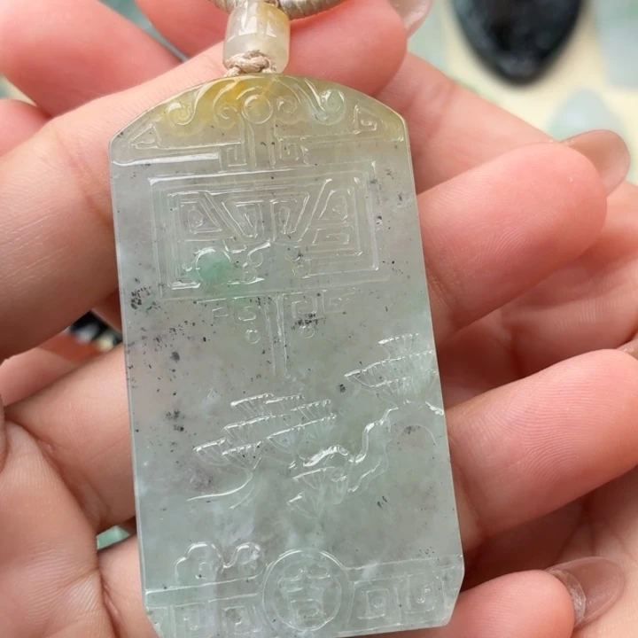 翡翠未镶嵌颈饰天然翡翠a货