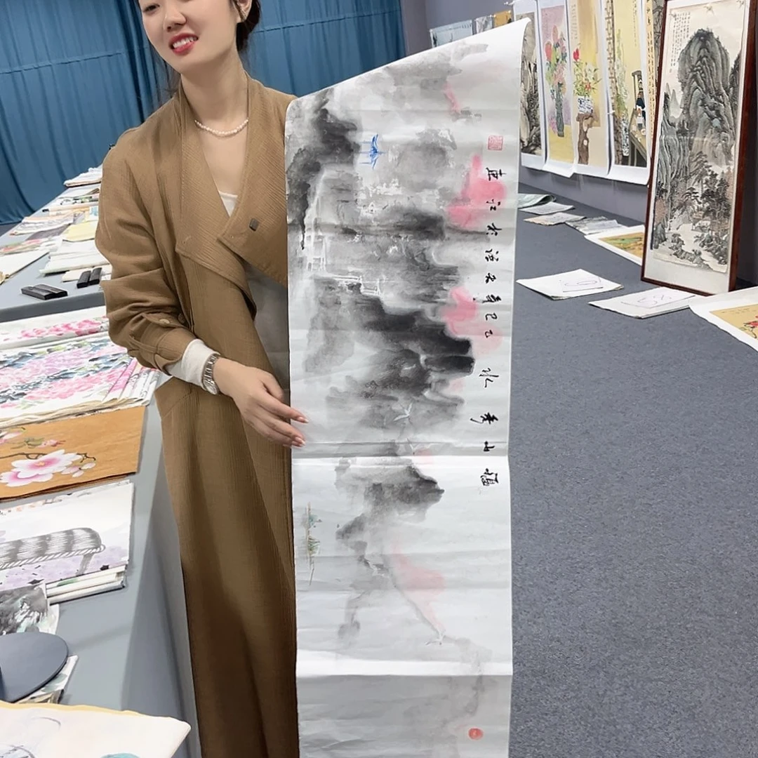 国画国画老师作品