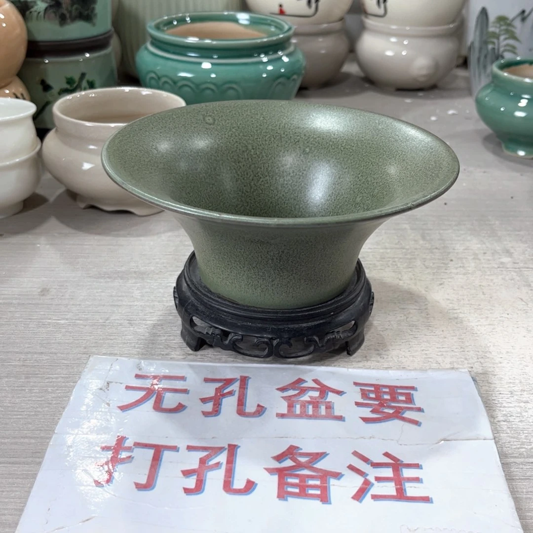 口径   16*6.5陶瓷绿植多肉微瑕花盆