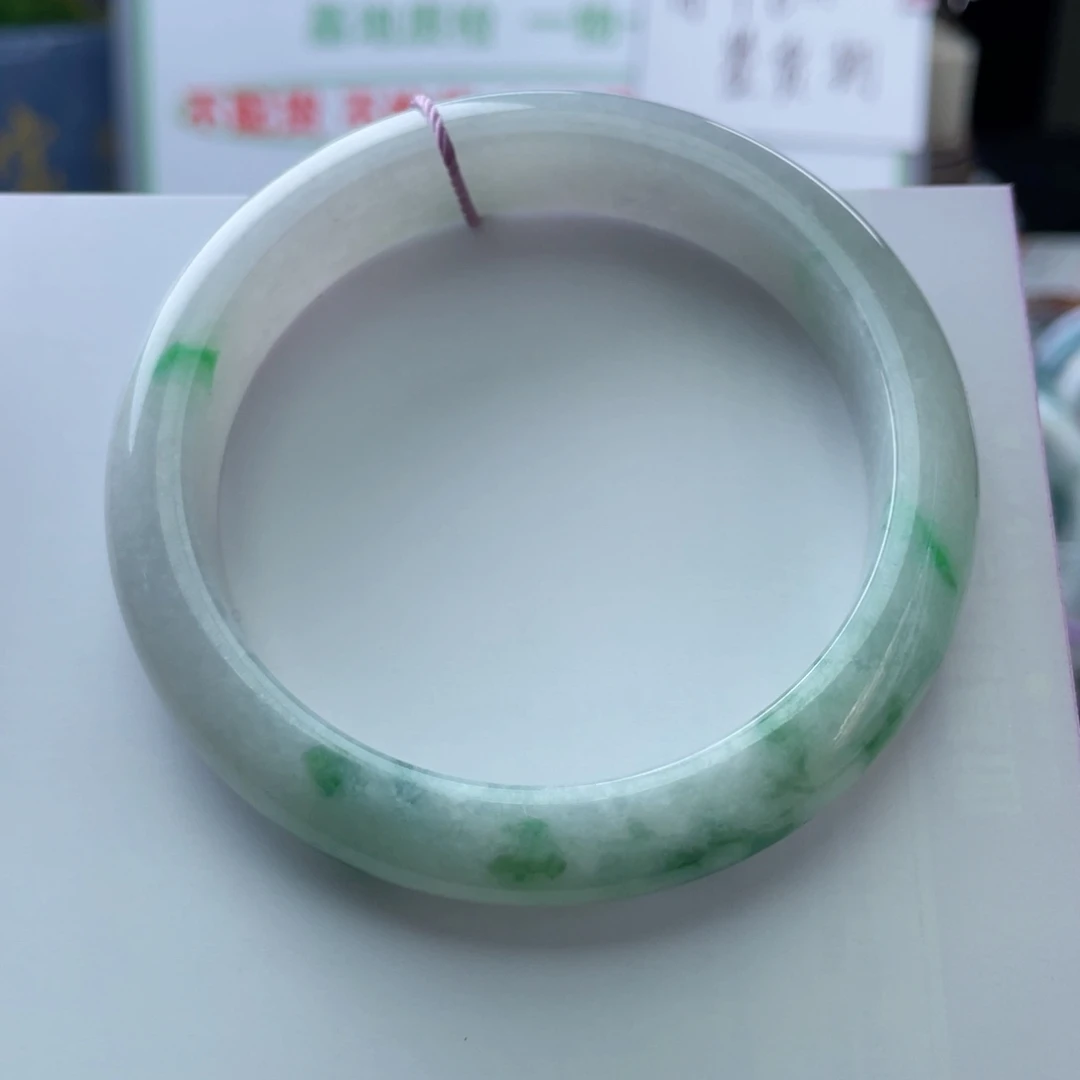 翡翠未镶嵌手镯60