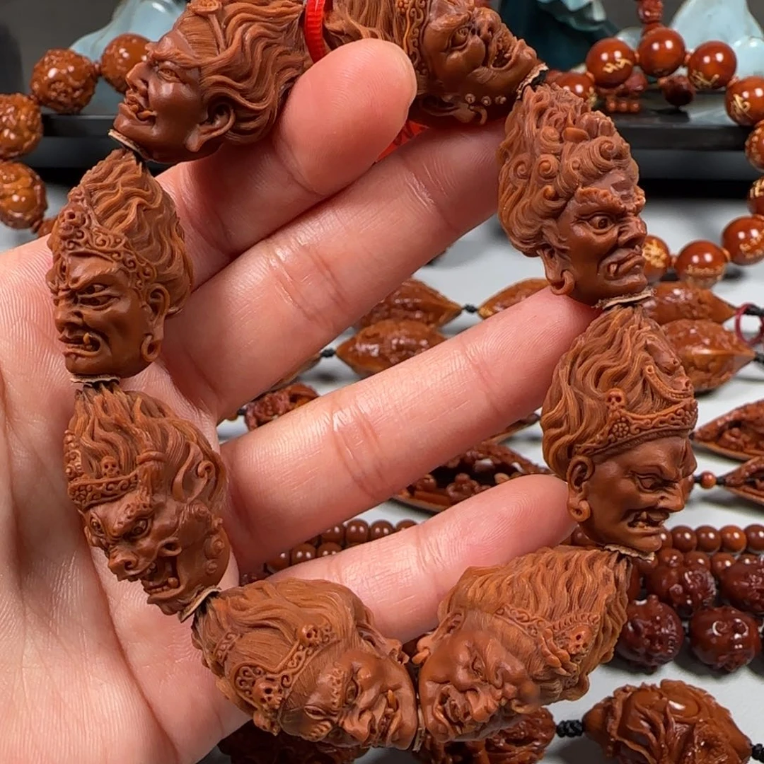 手串橄榄核20八大明王