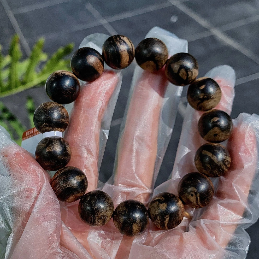 【觅香阁】1.4正区惠安花珠老料沉水手串25g