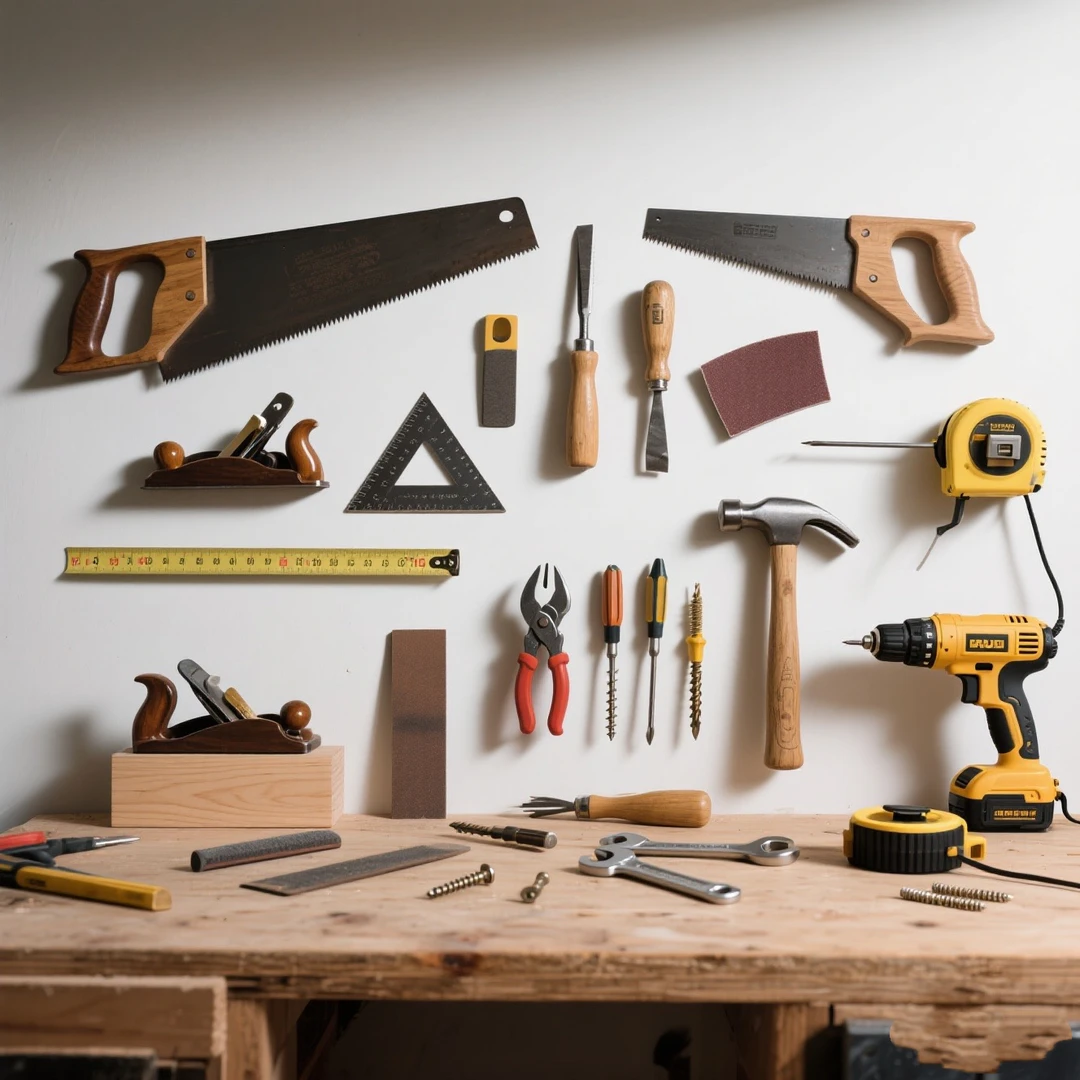 （2）五金工具劳保手套扳手锤子剪刀老虎钳锯等（以直播间实物为准）