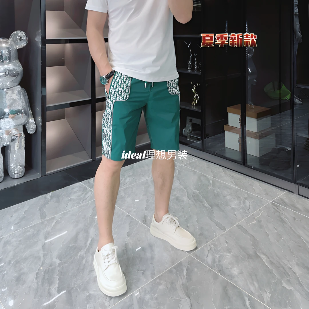 薄款夏季青年印花字母五分裤短裤沙滩韩版男装百搭休闲短裤中裤D6