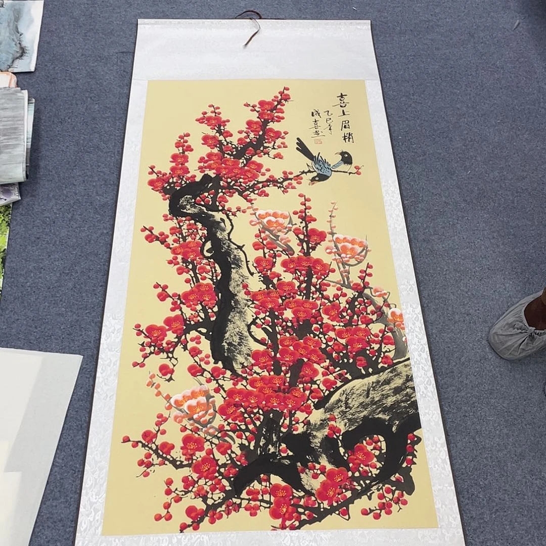 国画作品小姐姐放漏…