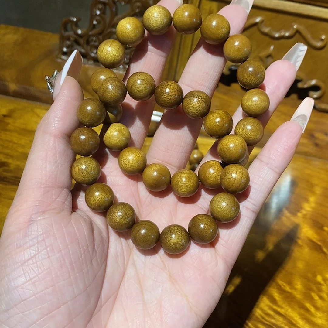 楠木（金丝楠）手串/手链1.2金丝楠手串12.8