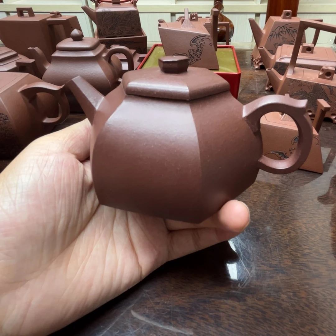 茶壶紫砂茶*缘紫泥微瑕160c c