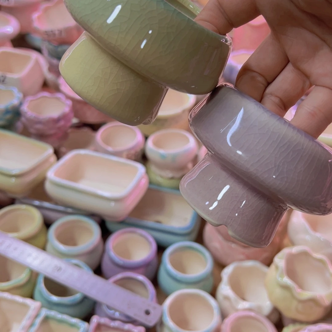 陶瓷花盆当场凑满12包邮