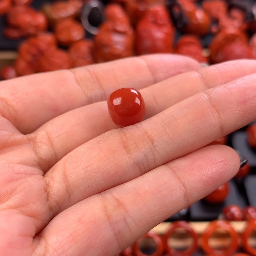 未镶嵌老型单珠10mm南红玛瑙