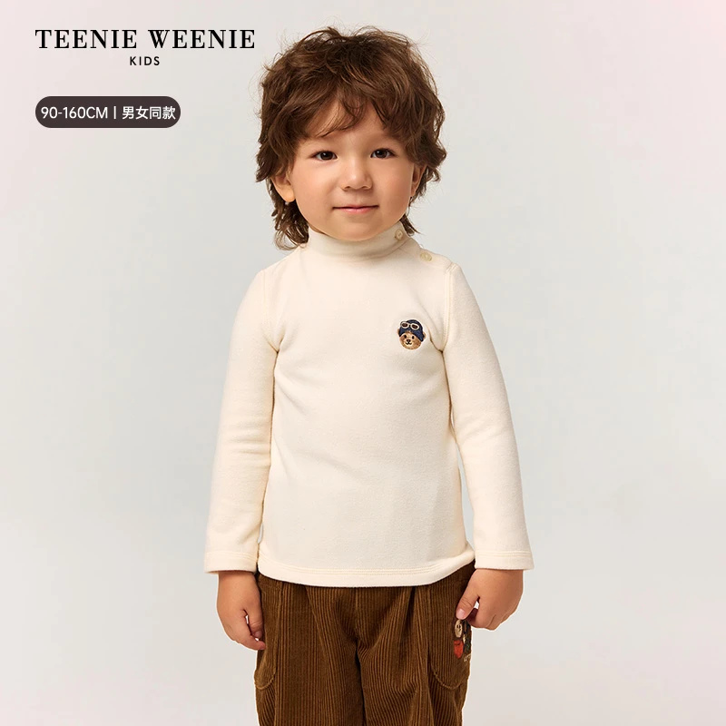 TeenieWeenie Kids小熊童装冬宝发热半高领打底TKLA258975H