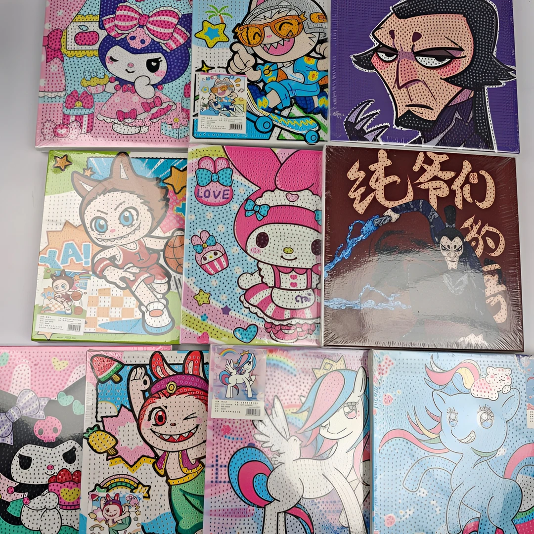 PF-德顺龙03068拉拉篮球钻石画手工diy高颜值20*20