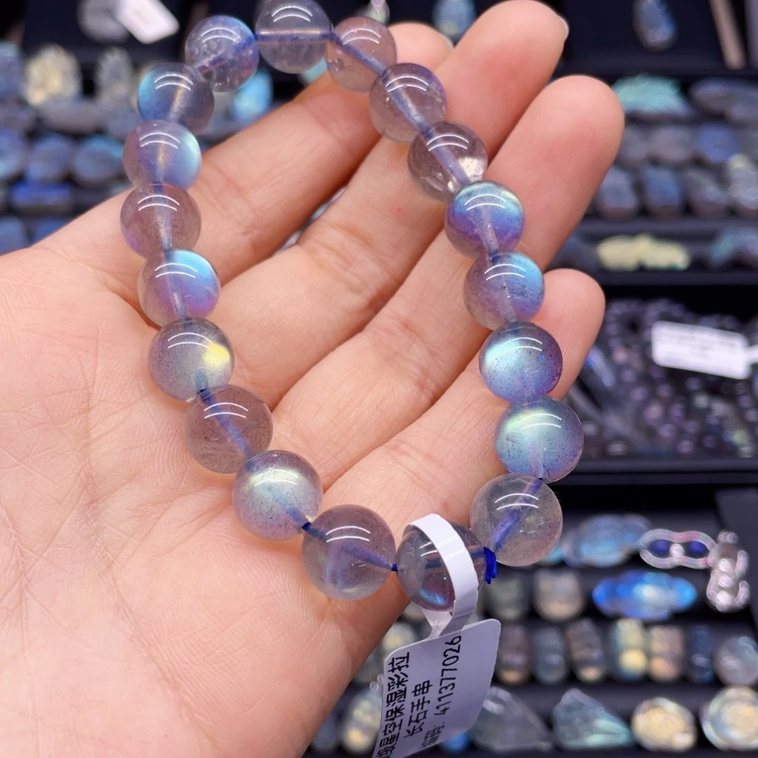 长石手串未镶嵌塔*10.6左右