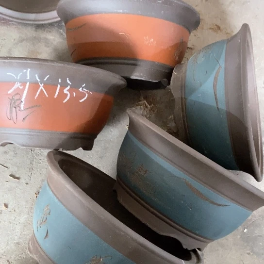 紫砂花盆100-5。29-13.5