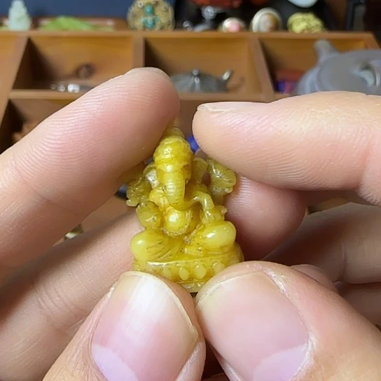 @***E牛骨摆件真不错特别好特别棒