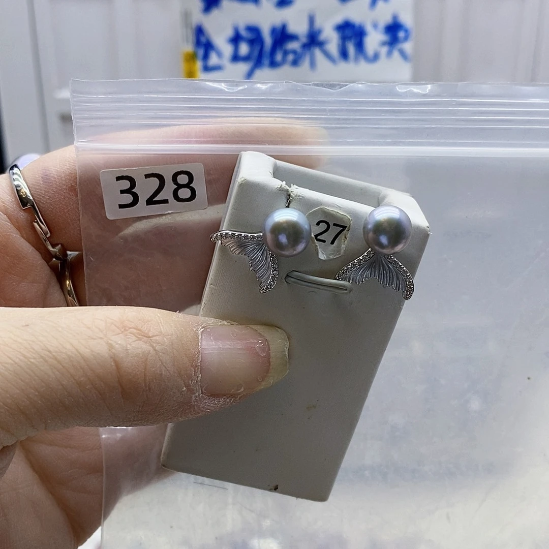 颈饰合金淡水珍珠