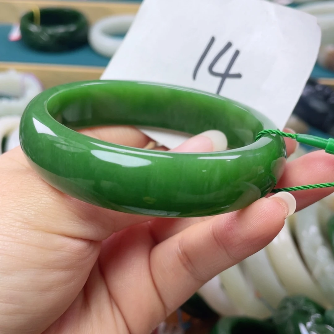 未镶嵌手镯和田玉圈口62