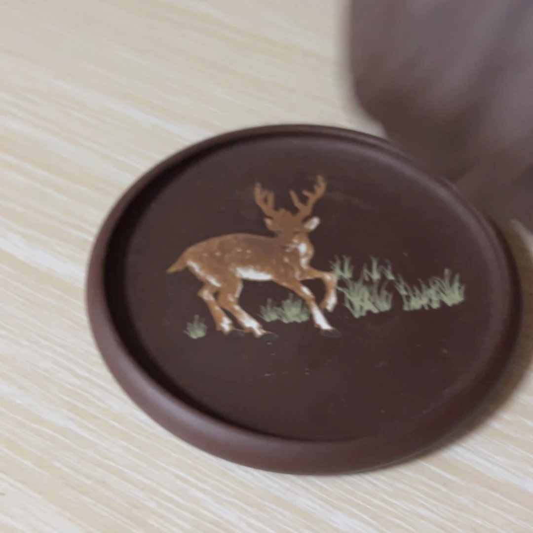 茶壶紫砂老紫泥杯垫