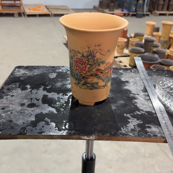 紫砂花盆紫砂花盆破损补发