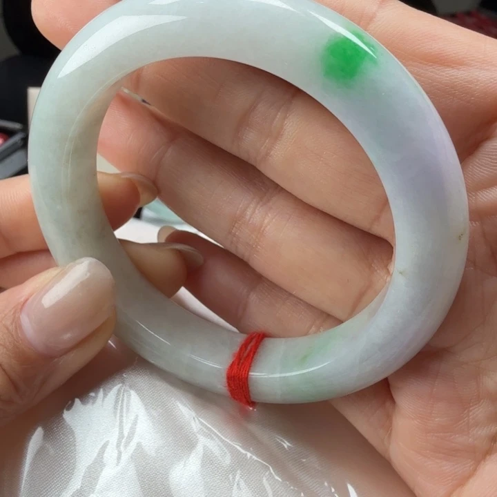 翡翠未镶嵌手镯天然翡翠玉Ahuo手镯