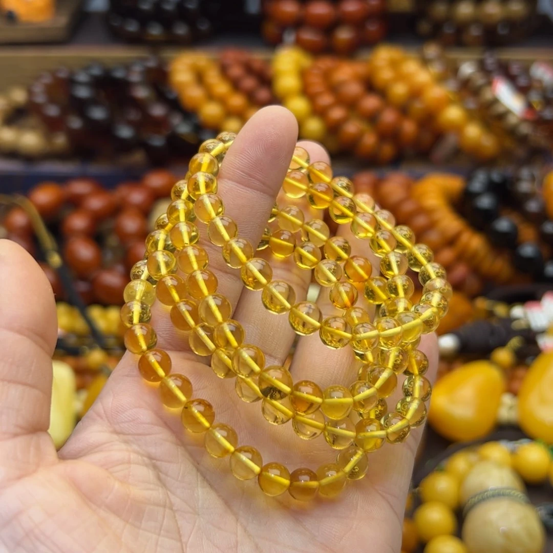 琥珀珠宝奇石未镶嵌多样性发其一