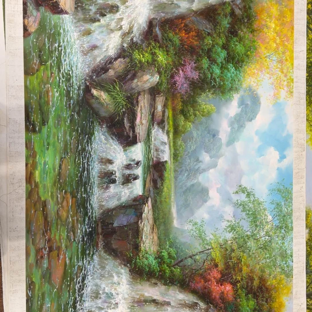 油画我的小可爱小可爱们要