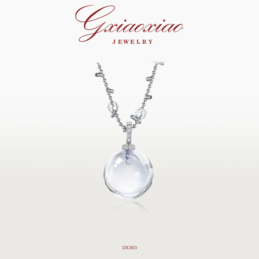 G XIAOXIAO 冰透感高级轻奢气质百搭项链DX363
