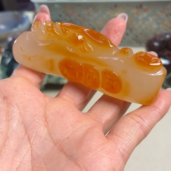 玛瑙/玉髓未镶嵌吊坠(不含链)