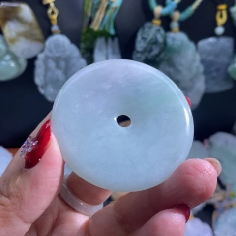 【闪购商品】颈饰未镶嵌翡翠扣子