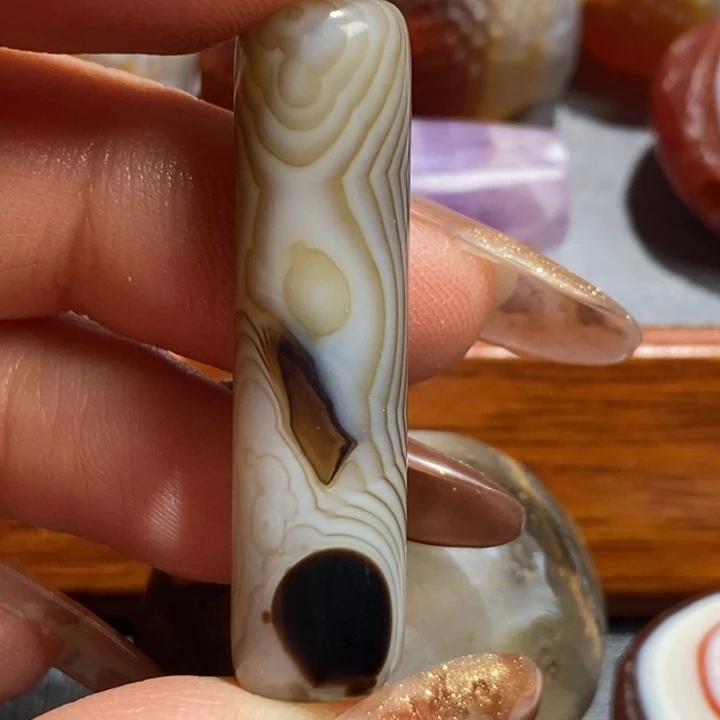 玛瑙/玉髓未镶嵌颈饰